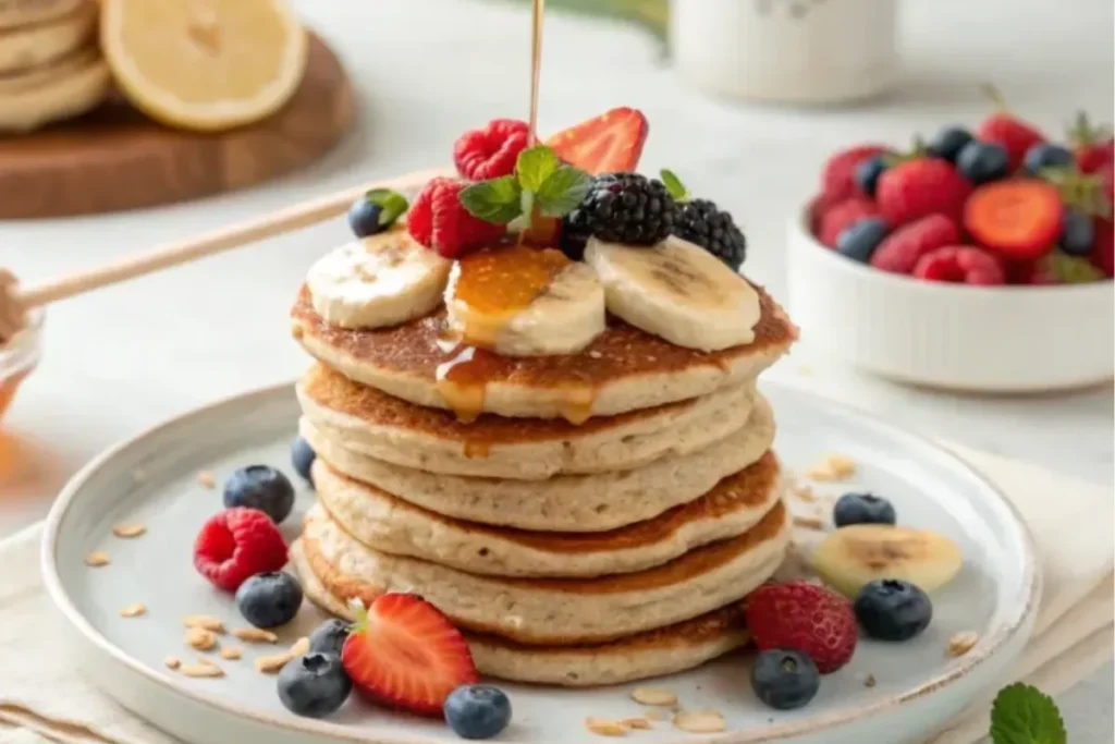 Can I use protein powder instead of flour for pancakes?