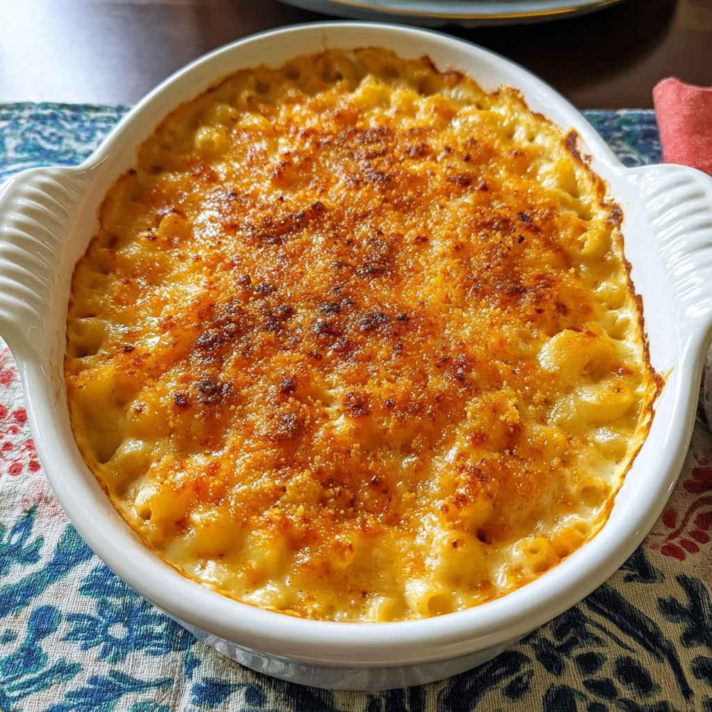 Baked Velveeta Mac and Cheese: Quick, Crispy Casserole