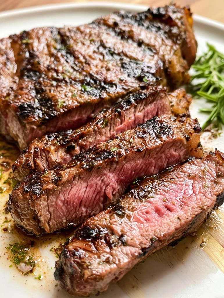 Perfect Grilled Steak Recipe: Herb Butter Perfection