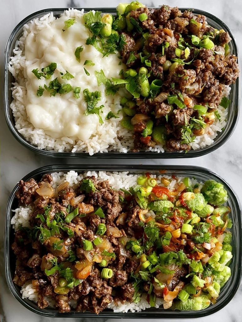Ground beef meal prep for easy healthy dinners