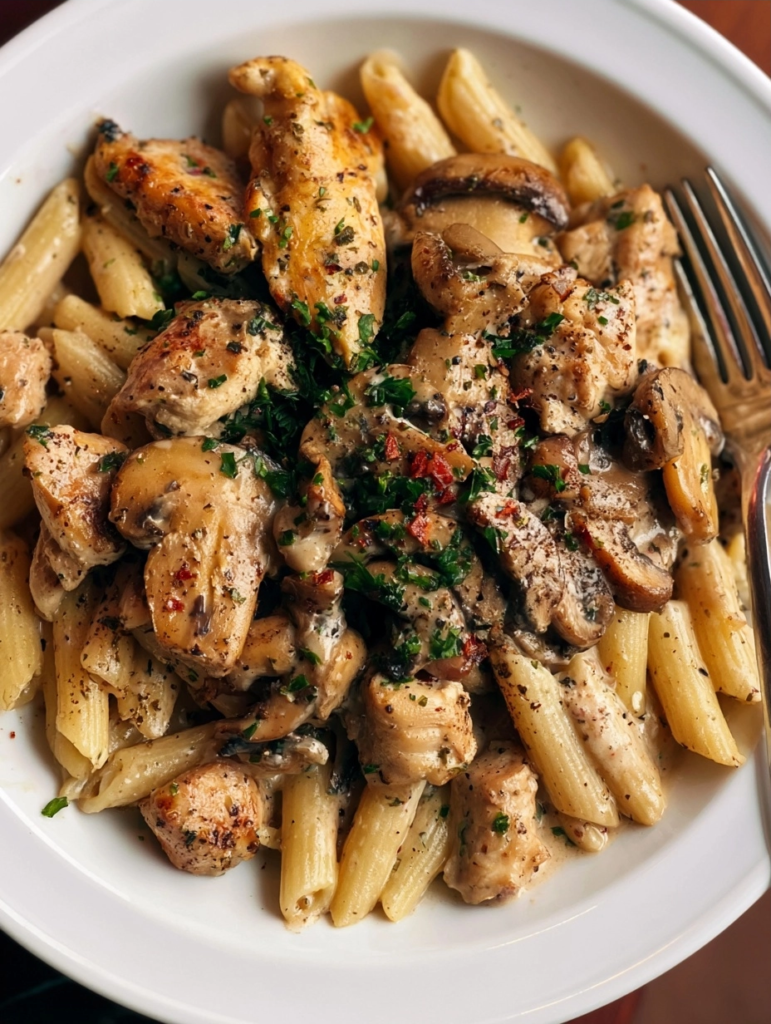 Chicken Mushroom Pasta for Simple Weeknight Dinners