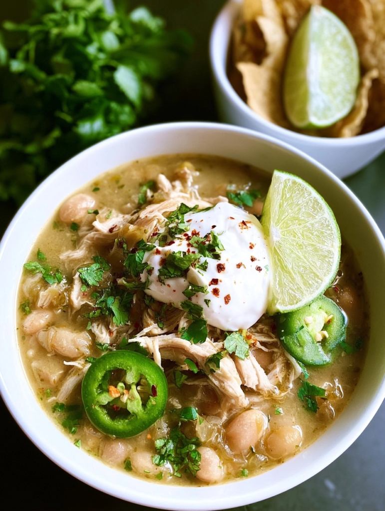 White Chicken Chili Slow Cooker