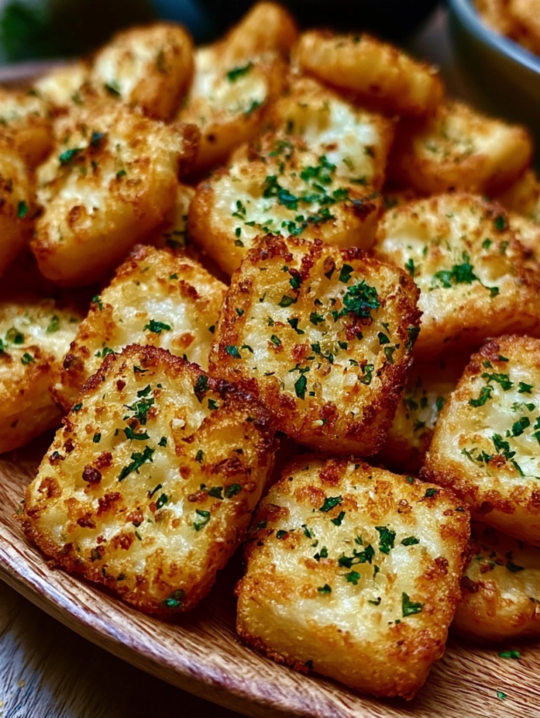 Garlic Bread Ritz Bits for Crispy Snacking