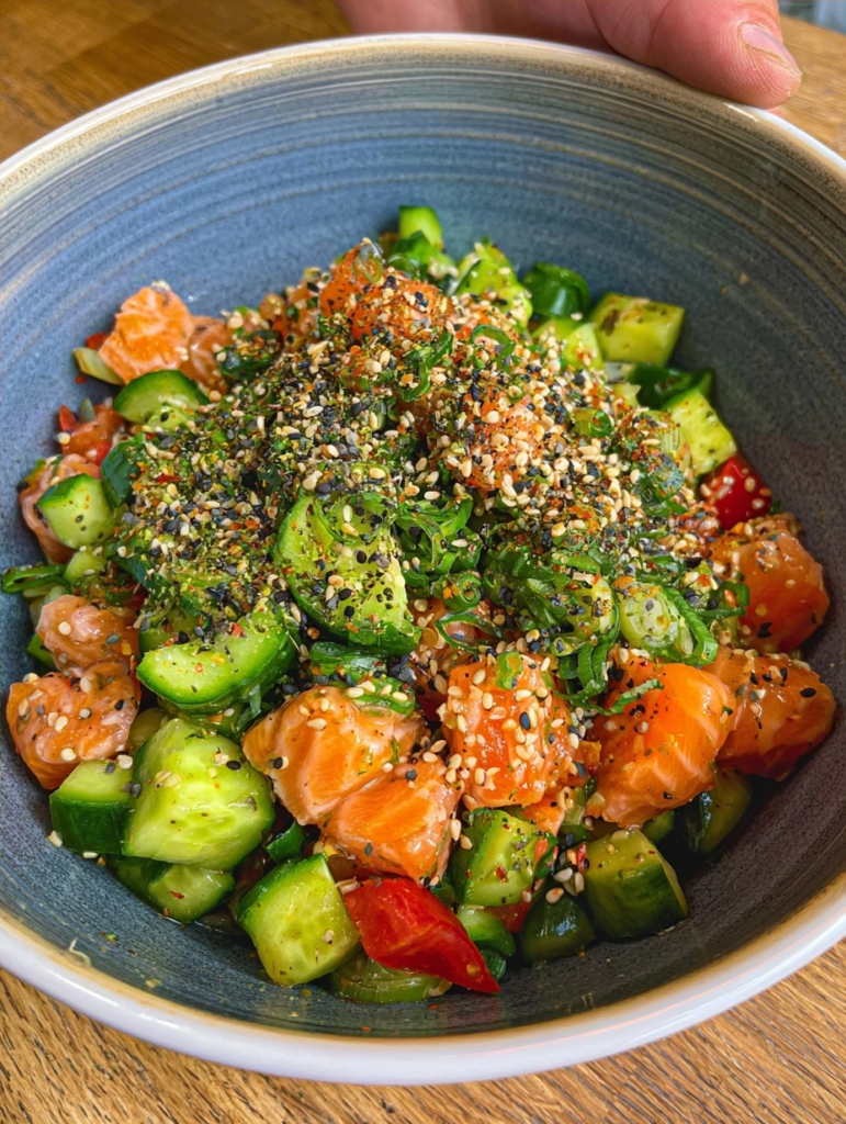 Salmon Cucumber Salad Recipe for Healthy Meals