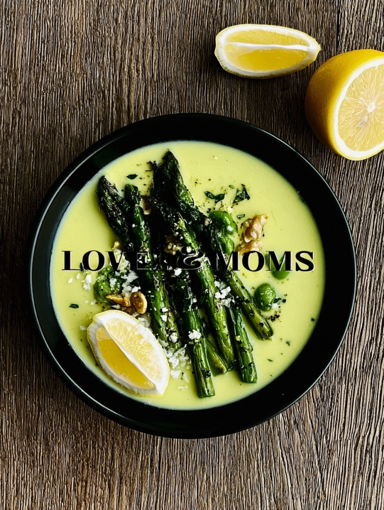 Asparagus soup is a vibrant, creamy, seasonal delight