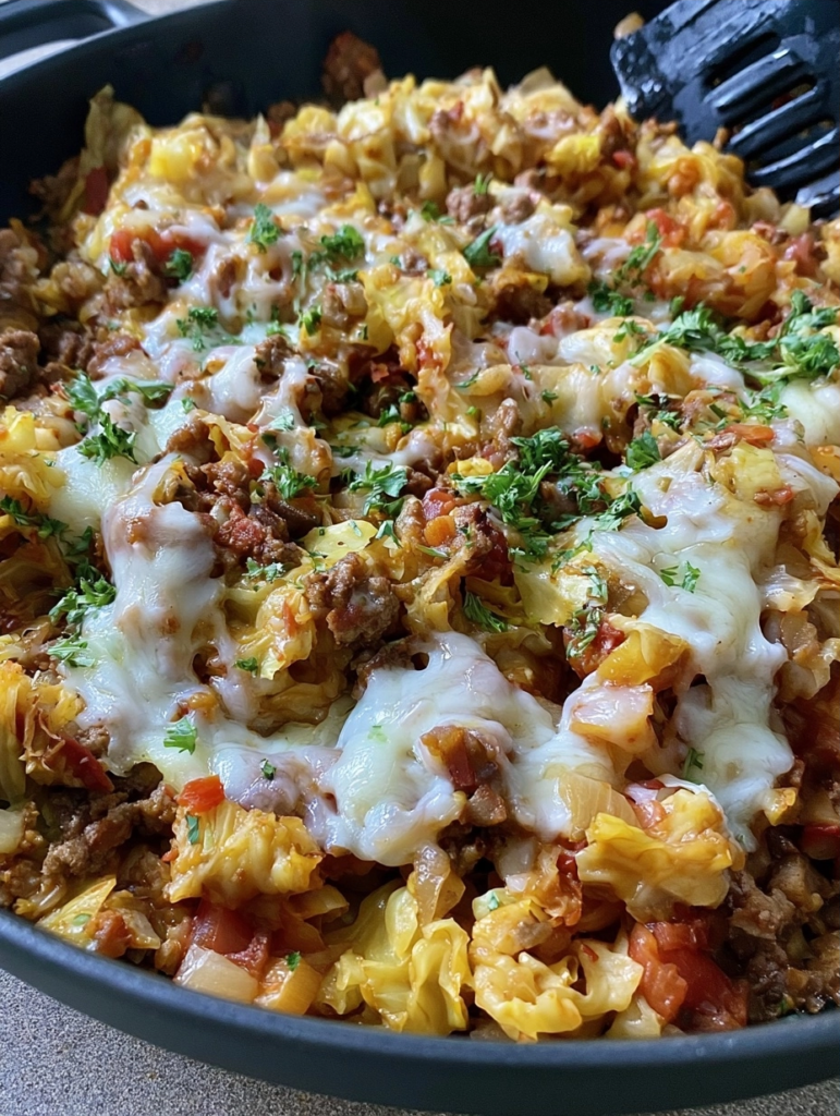 Keto Cabbage Roll Skillet: Simple Low Carb Comfort