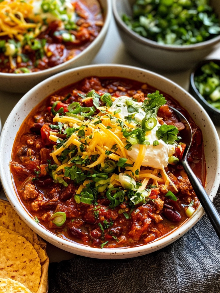 High-Protein Turkey Chili for Easy Dinner